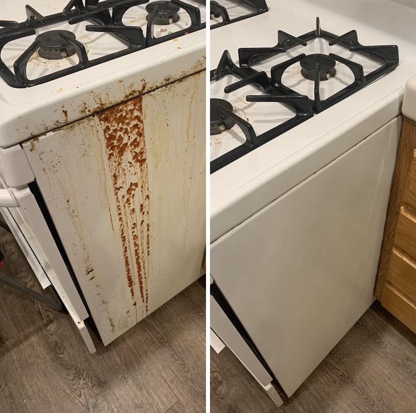 Professional cleaning team